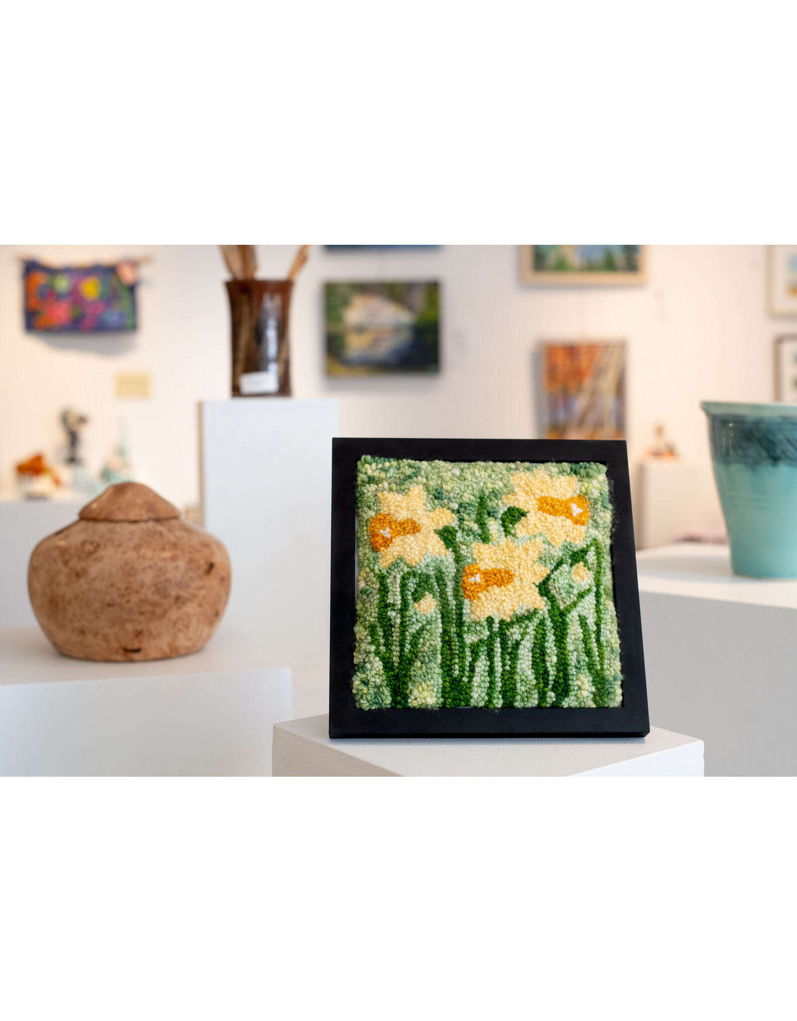 Carol Beaton Framed Hooked Mats (5 Styles) by Joynat Designs