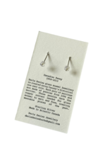 Glass Artisans/Wendy Smith Penny Art Earrings