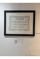 Kimberley Arnold Nature #2, original celtic inspired ink and gold leaf, Kimberley Arnold