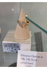 Karen Wawer Ring, Ethiopian Opal by Karen Wawer