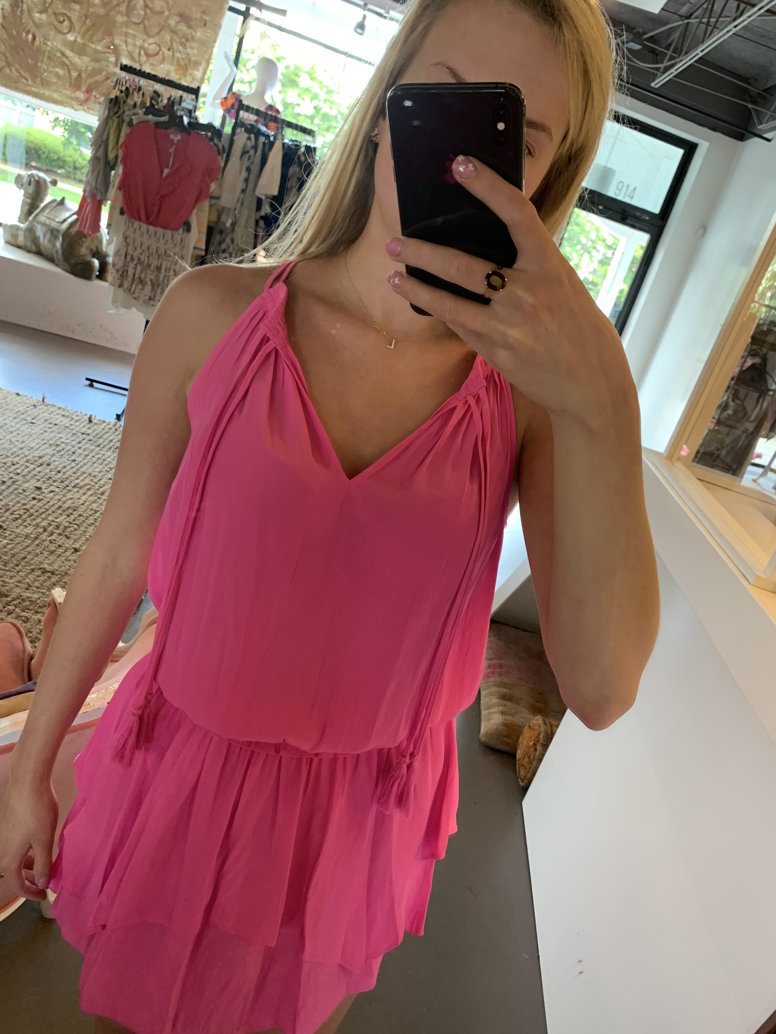 Ramy Brook - Rubie Dress - Pink - Dukes Online