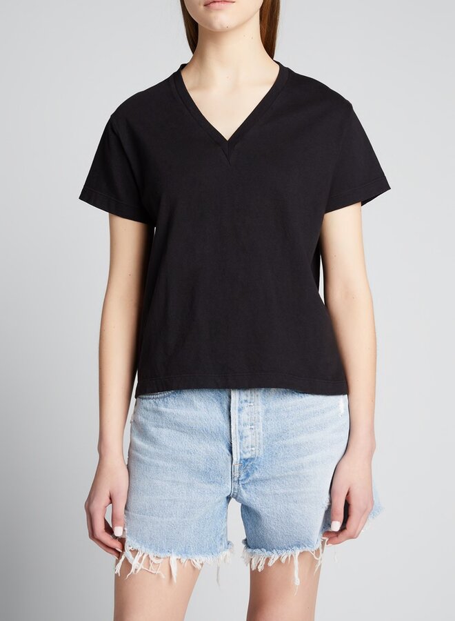 Agolde- Thea V Neck T Shirt