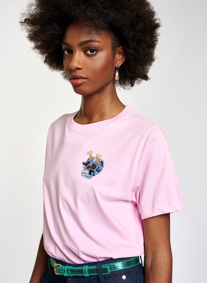 Essentiel- Ziland T-shirt with Embo- Fairy Tale