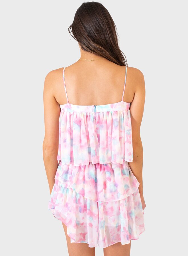 Koch- Eliza Top- Cotton Candy Tie Dye