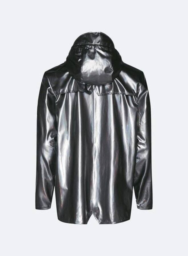 Rains- Holographic Jacket- Steel
