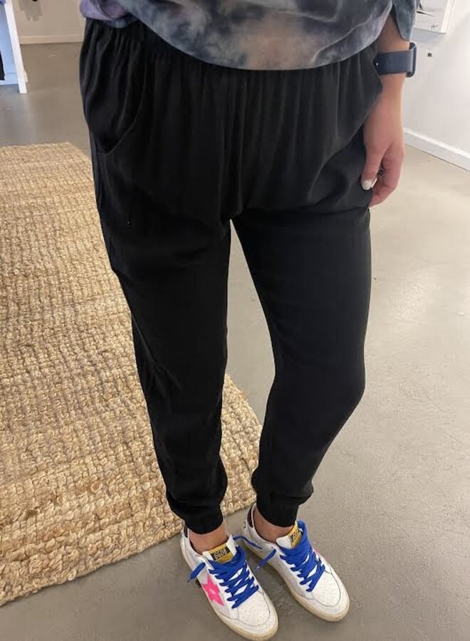 Natalie Busby- Get Going Jogger- Black