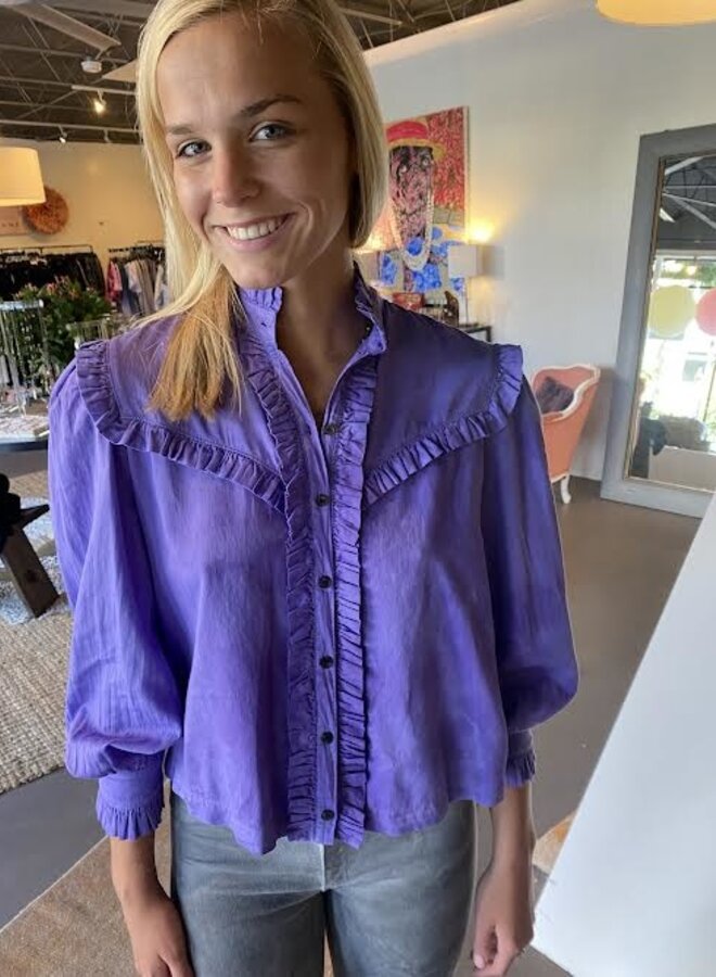Raquel Allegra- Luna Shirt TD- Purple Cloud