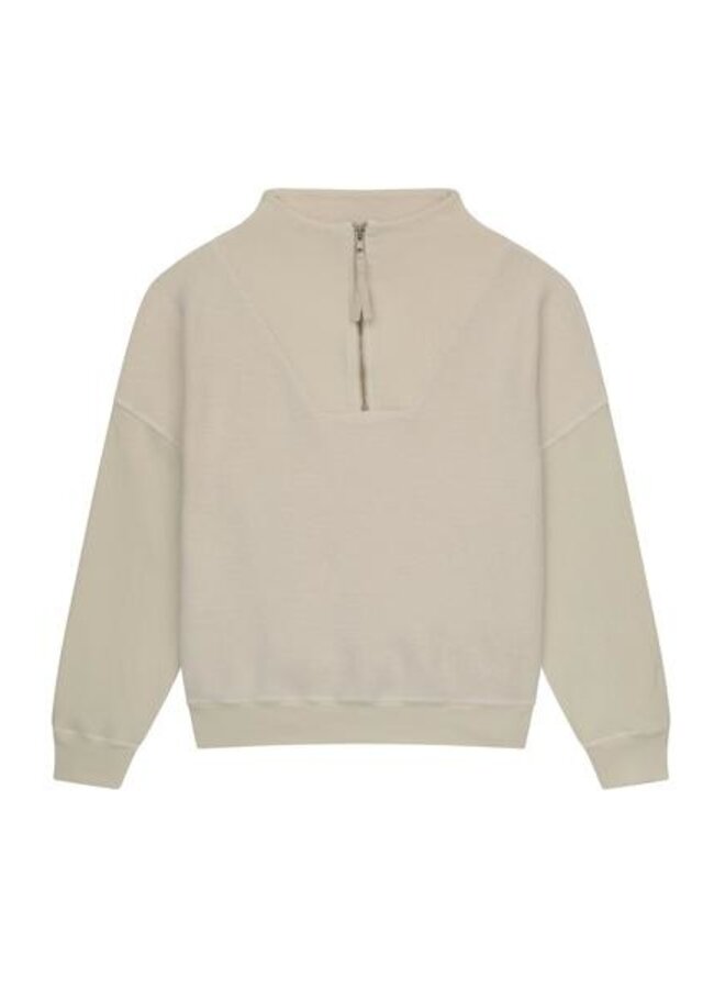 The Great- The Trail Pullover- Washed White