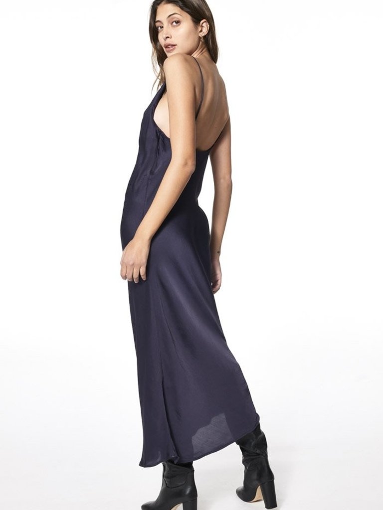 YFB- Evie Slip Dress- Midnight - Dukes 