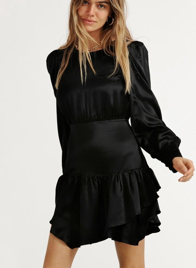 Love Shack Fancy- Teyana Dress- Black