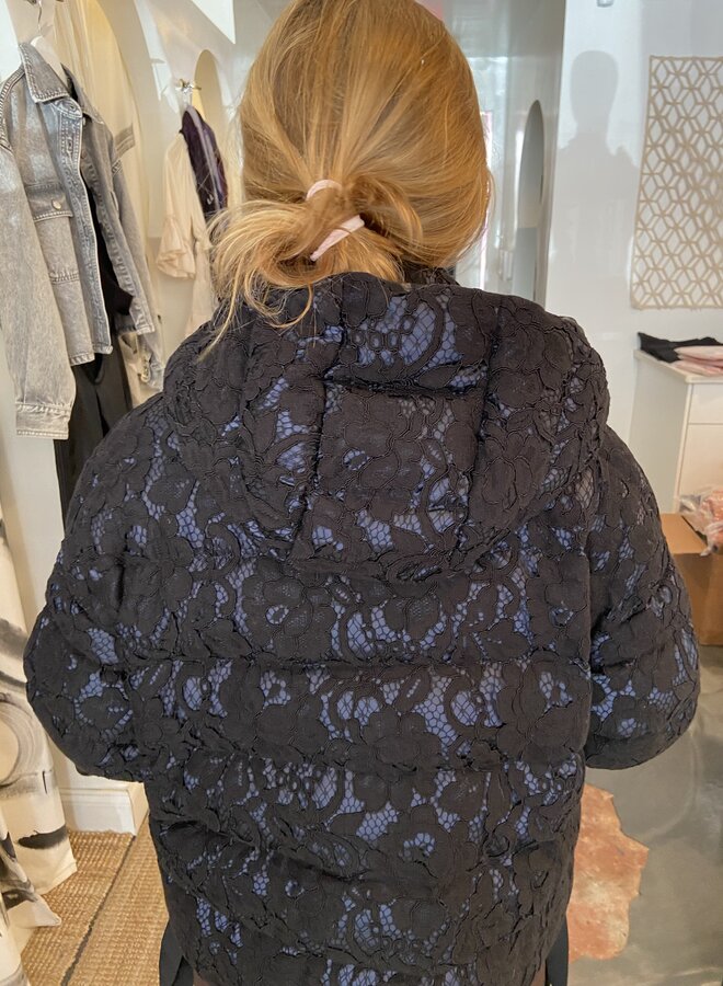 Sfizio- Down Jacket- Fabric Lace