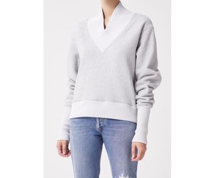 Agolde Agolde Klara Sweatshirt Grey Heather