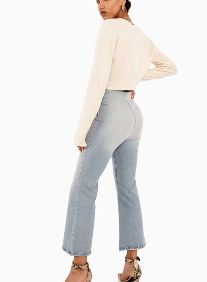 SPRWMN- Crop Flare Leggings- Francoise