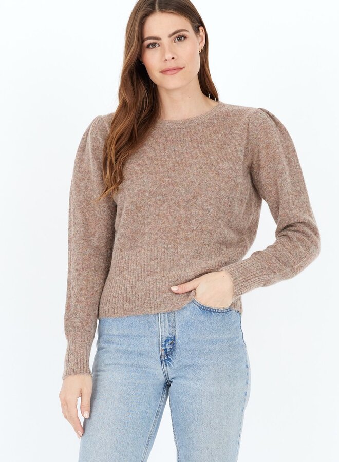 One Grey Day- Lucia Pullover- Chocolate