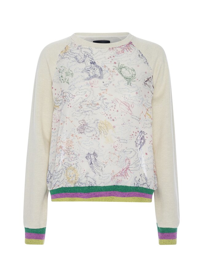 Le Superbe- Galaxy Sweatshirt- Astro Vintage Dawn