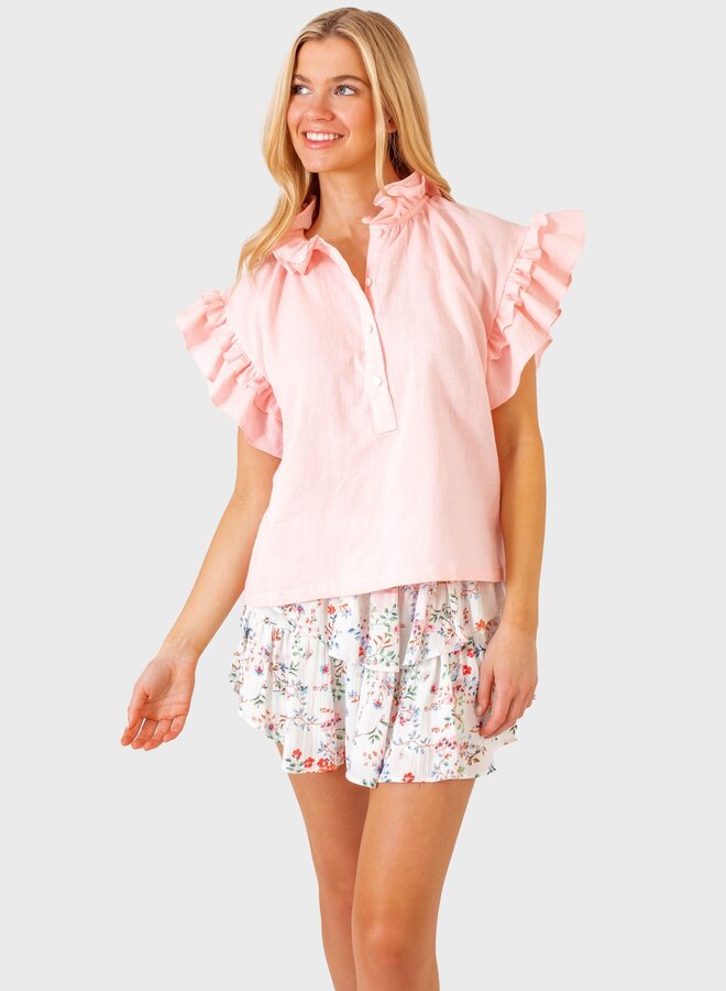 Koch- Pixie Top- Peonie Pink Cotton