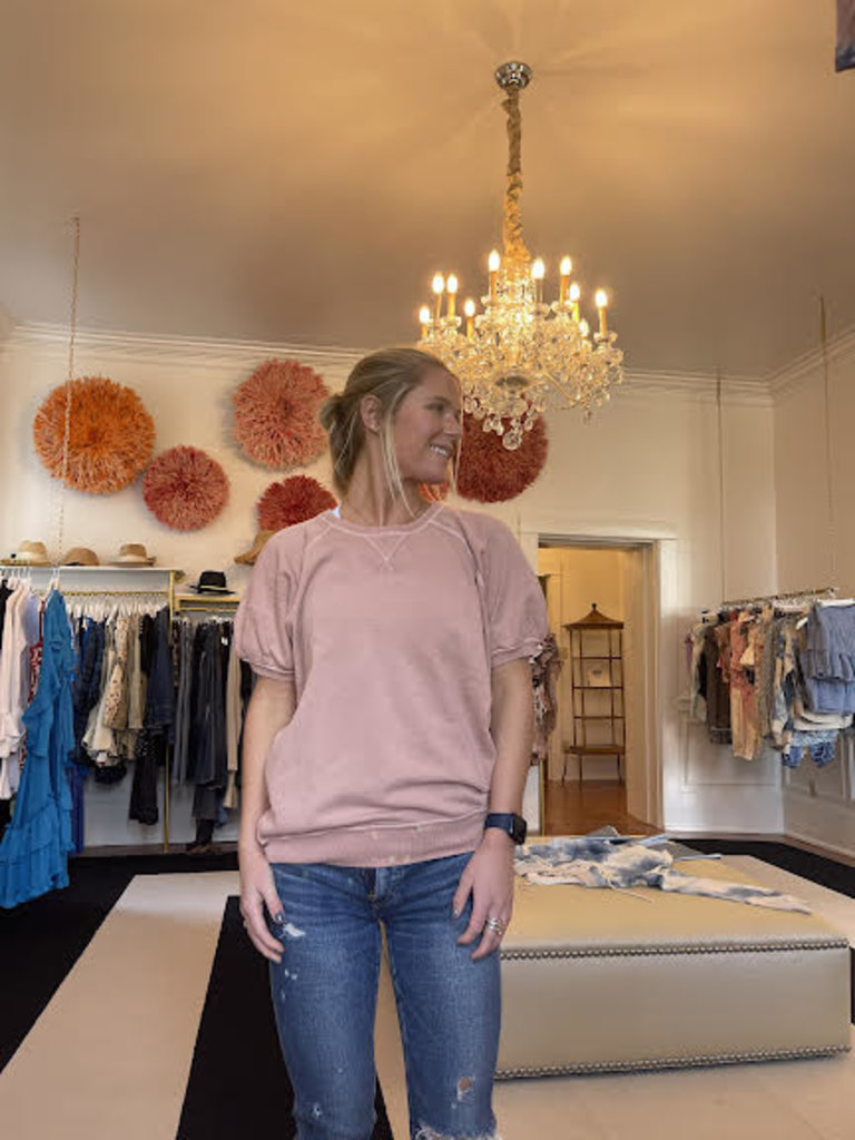 The great puff sleeve sweatshirt Clearance