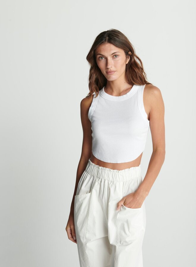 Sundays- Annika Tank- White