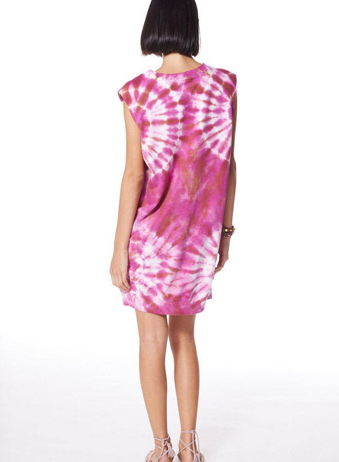 YFB- Bowie Muscle Tee Dress- Orchid Spin Wash