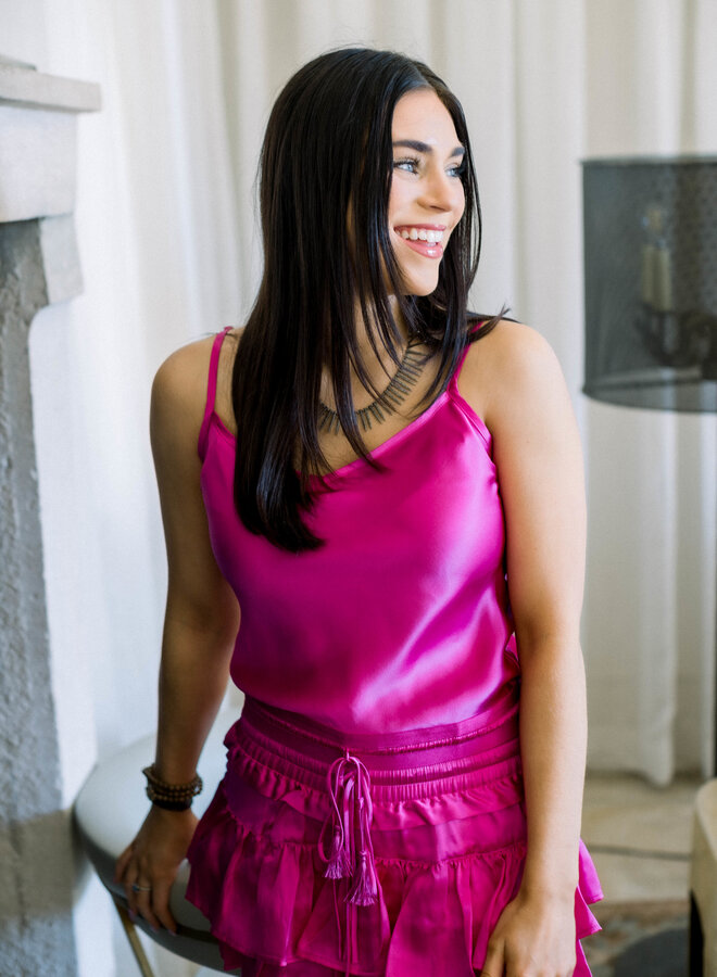 SHUG- Lala Skirt- Fuchsia