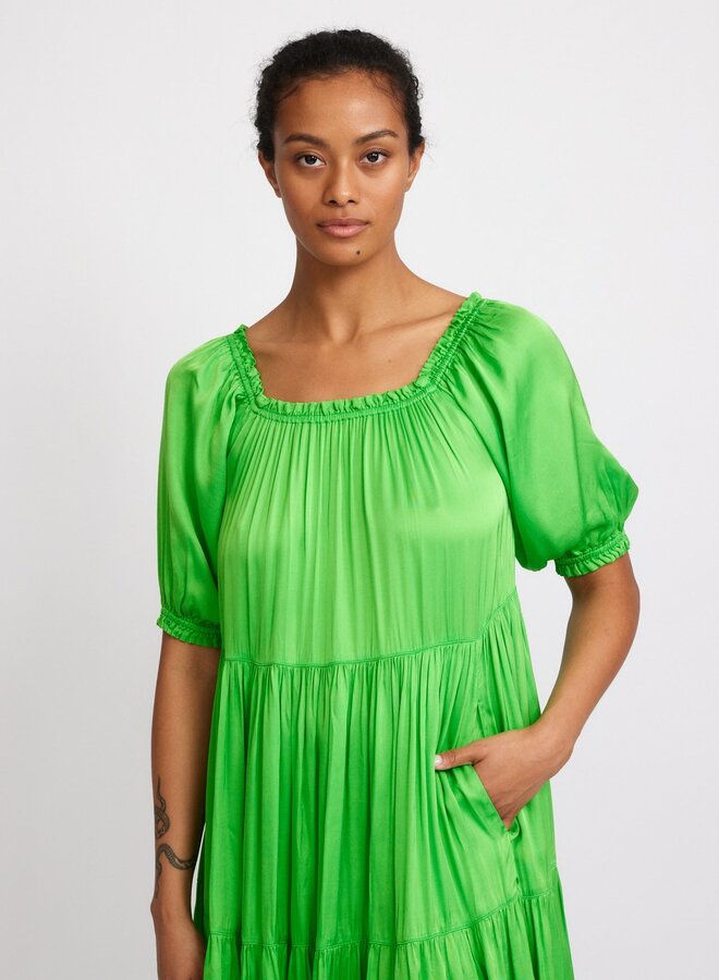 Raquel Allegra- Lily Dress- Apple