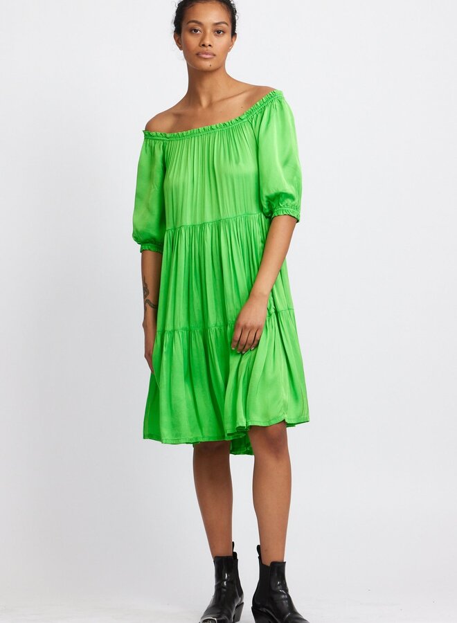 Raquel Allegra- Lily Dress- Apple