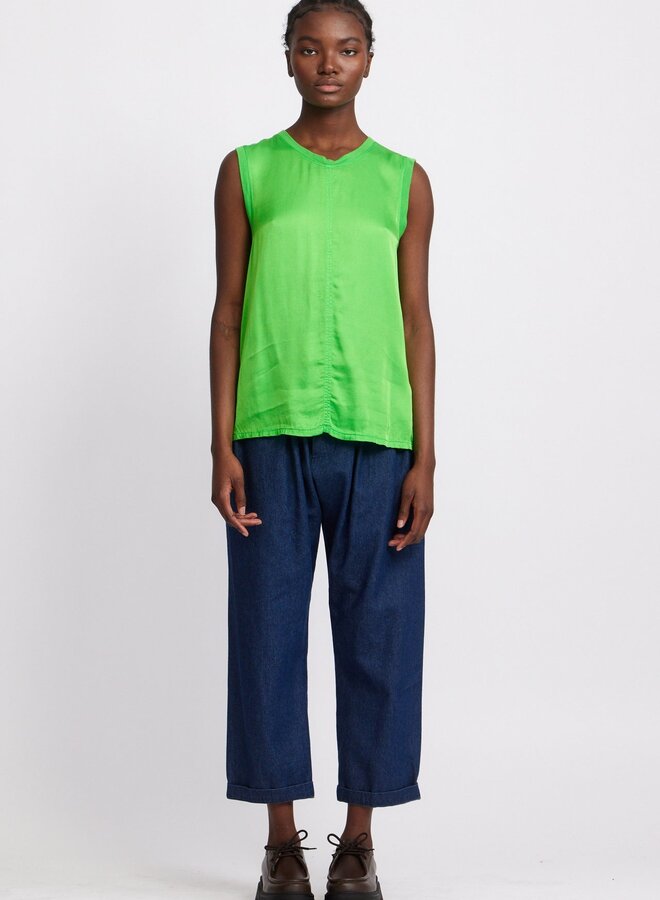 Raquel Allegra- Muscle Medley Tee- Apple