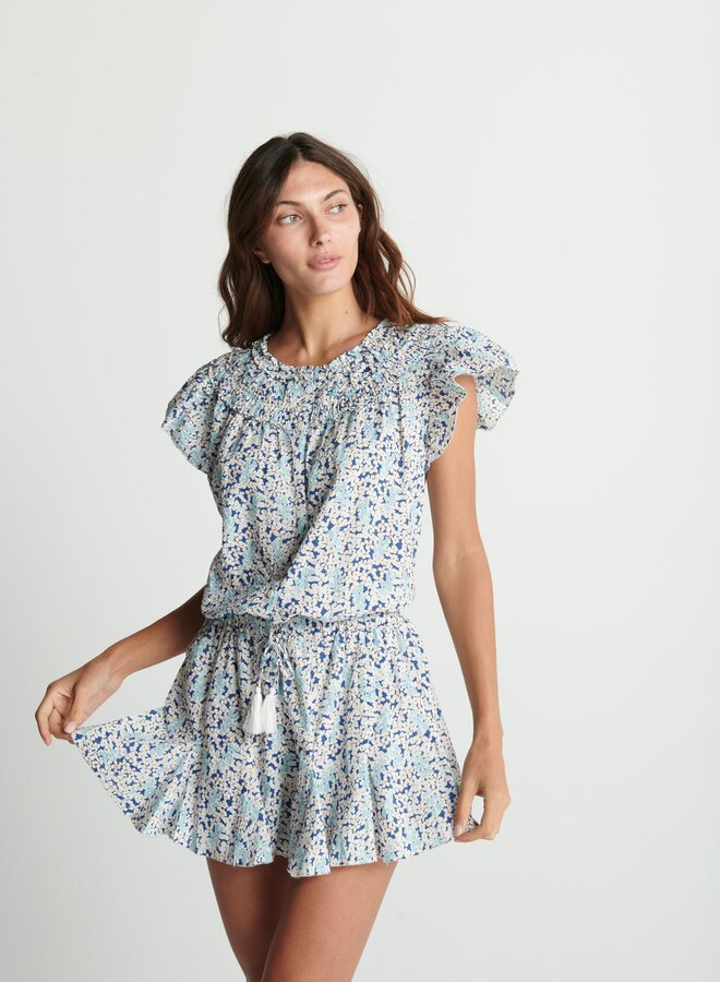 Sundays- Harley Romper- Indigo Bloom