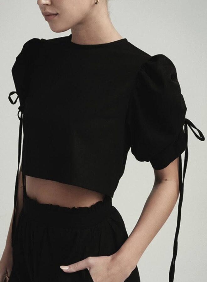 The Femm- llaria Top- Black