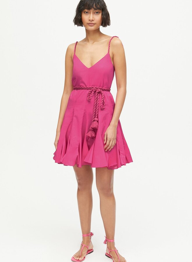 Rhode- Casey Dress- Hot Pink