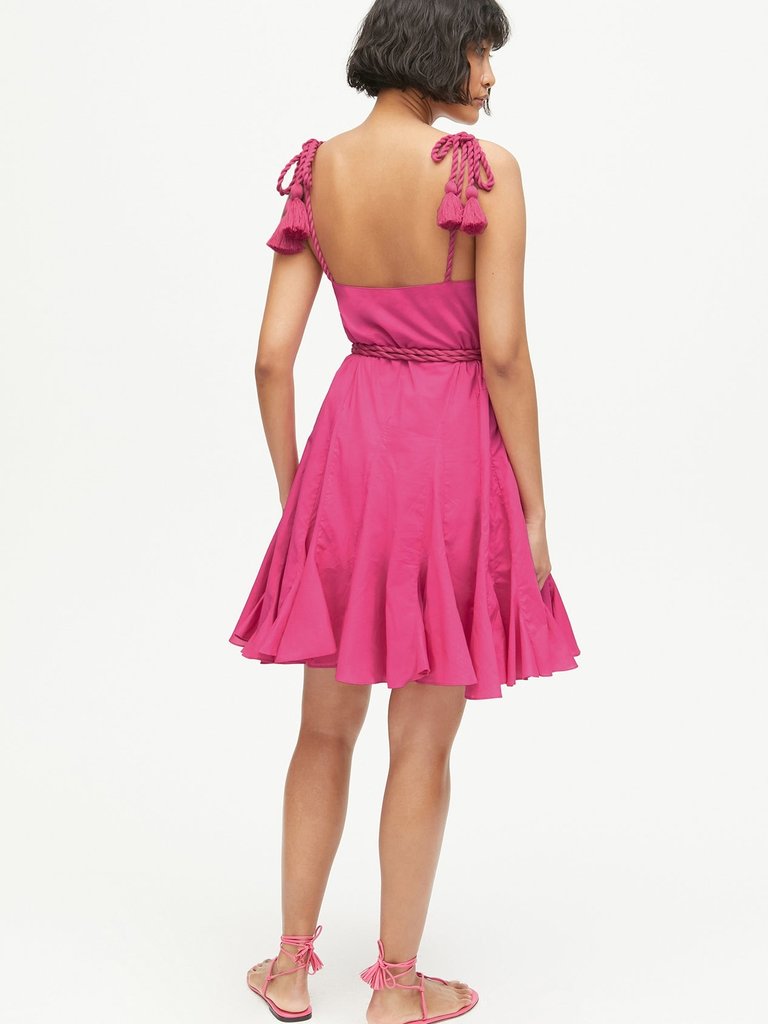 Rhode Rhode- Casey Dress- Hot Pink