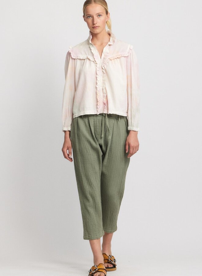 Raquel Allegra- Luna Shirt- Pastel Cloud