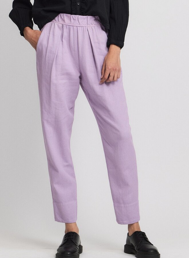 Raquel Allegra- Easy Pant- Lavender