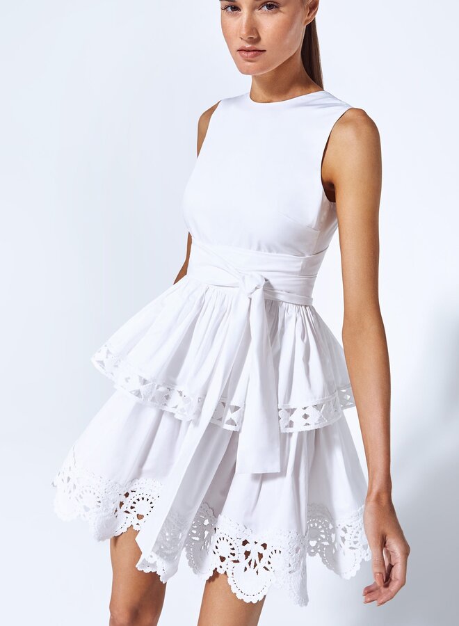 Alexis- Avellan Dress- Bianco