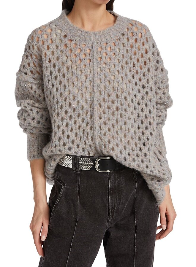 Isabel Marant- Tiana Pullover- Light Grey