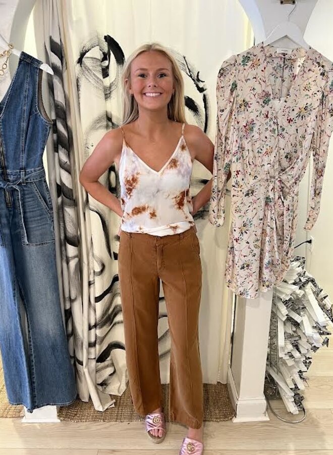 Young Fabulous & Broke- Slouchy Trouser- Leather Pigment