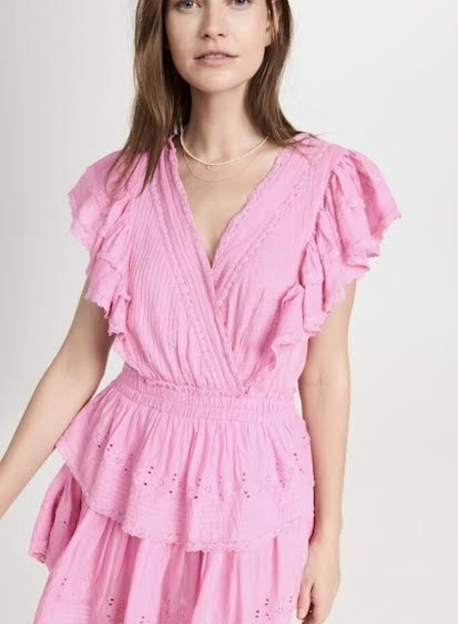 Love Shack Fancy- Gwen Dress- Rose Bloom