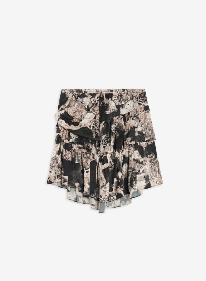 IRO- Nila Skirt- Black/Beige