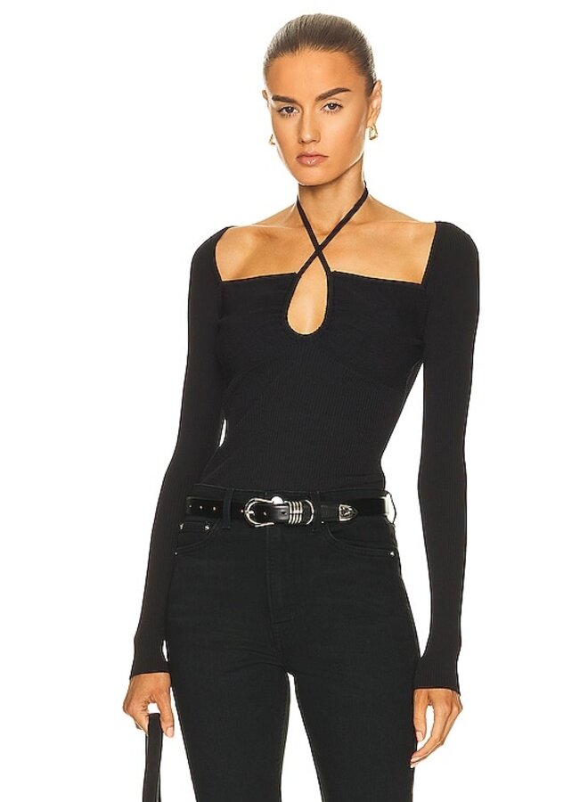 A.L.C.- Annabelle Top- Black