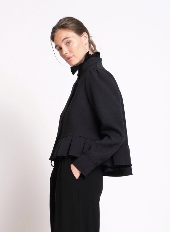 Katharine Kidd- Frankie BQ Jacket- Black Quilted