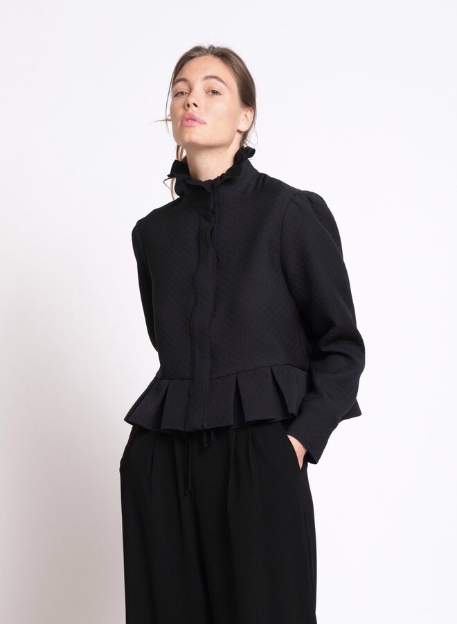 Katharine Kidd- Frankie BQ Jacket- Black Quilted