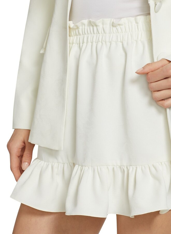 Love Shack Fancy- Barton Skirt- Antique White