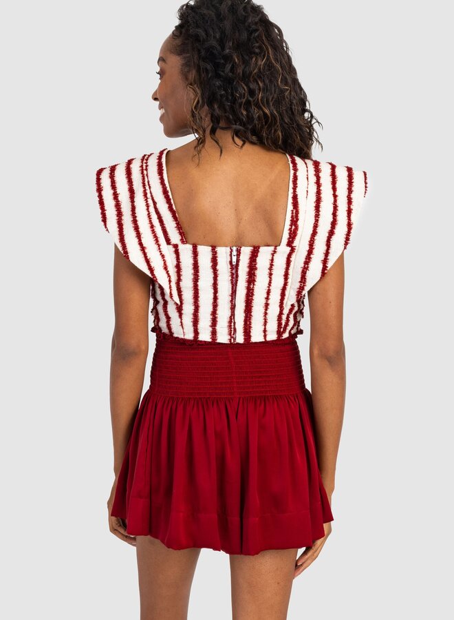 Koch- Erica Skirt- Ruby Polysatin