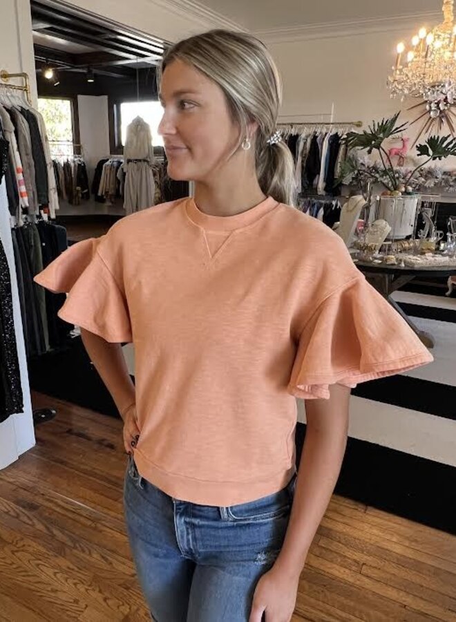 Ulla Johnson- Maia Top- Pale Coral