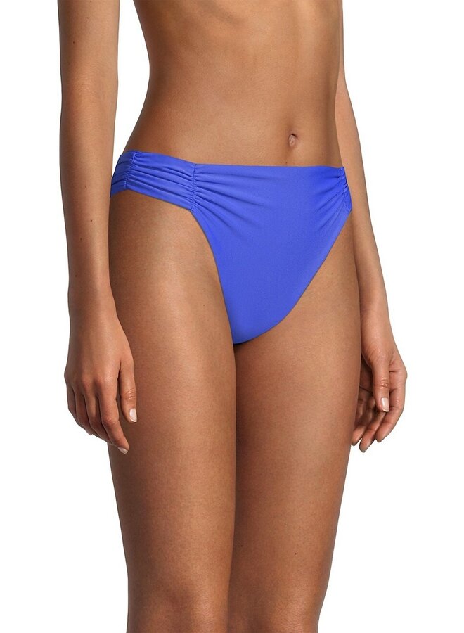 Ramy Brook- Mazze Ruched Bikini Bottom- Paradise