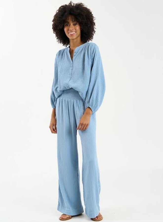 Sundays- Lila Pants- Dusty Blue