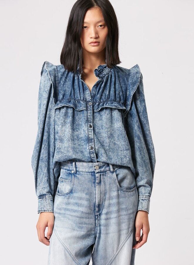 Isabel Marant- Idety Shirt- Blue