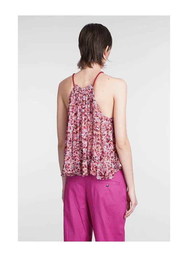 Isabel Marant- Fabino Top- Raspberry/Euro