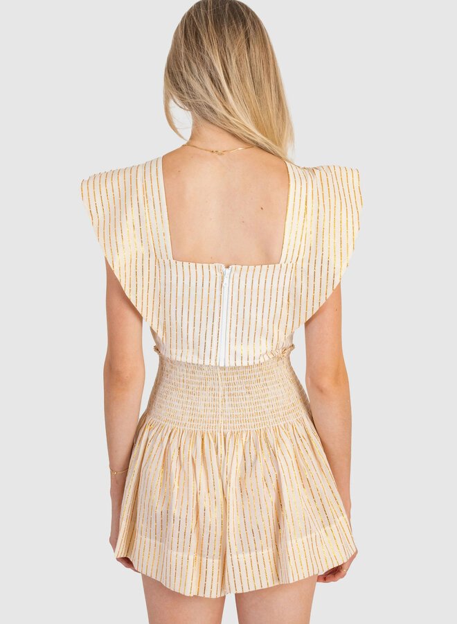 Koch- Erica Skirt- Saxophone Stripe