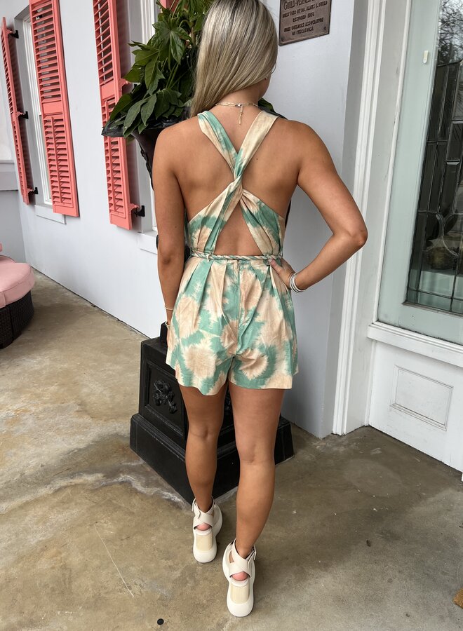 Ulla Johnson- Shaina Romper- Calcite